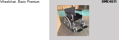 Wheelchair , Basic  Premium