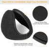 2Pcs Ear Warmers Unisex Winter Earmuffs Behind-the-Head for Winter Running Walking Dog Travel