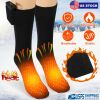 Unisex Electric Heated Socks Battery Heated Socks Winter Warm Thermal Socks