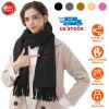 Electric Heated Winter Scarf USB Heating Neck Wrap Unisex Heated Neck Shawl Soft Warm Scarves 3 Heating Modes for Outdoor Cycling Skiing Skating